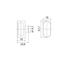 DorMakaba DK - Knopf für Steckdelikte - Okd - Schlüssel und Zubehör