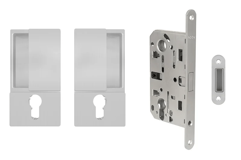 AGB - auf Drehungstürwelle eingestellt - HR PZ - Muscheln für Drehungstüren