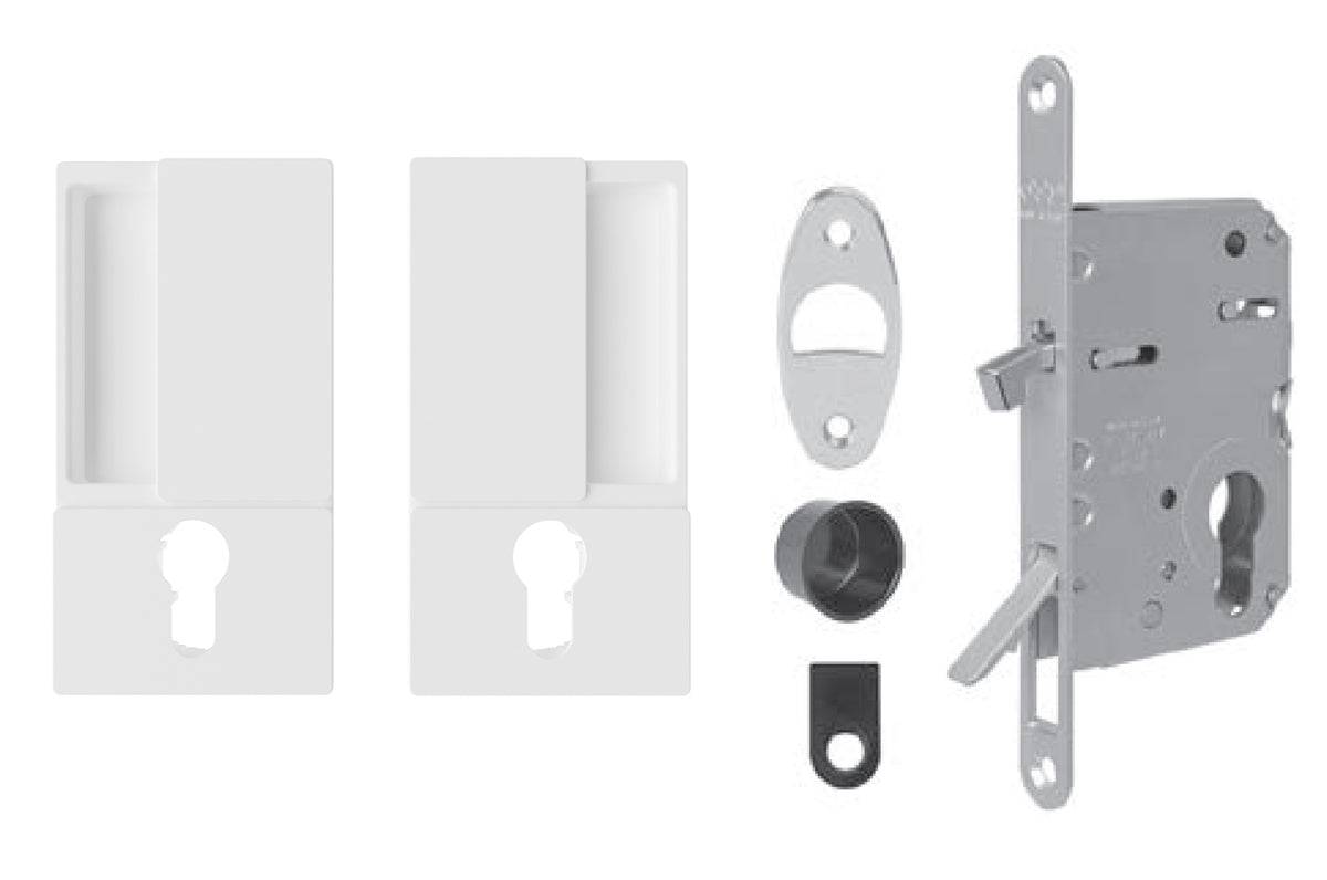 AGB - für Schiebetüren Welle eingestellt - HR PZ - Muscheln und Griffe für Schiebetüren