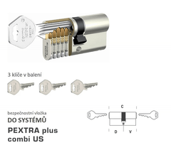 Dormakaba DK - Pextra Plus Combi US - System Sicherheitseinsätze - BT3