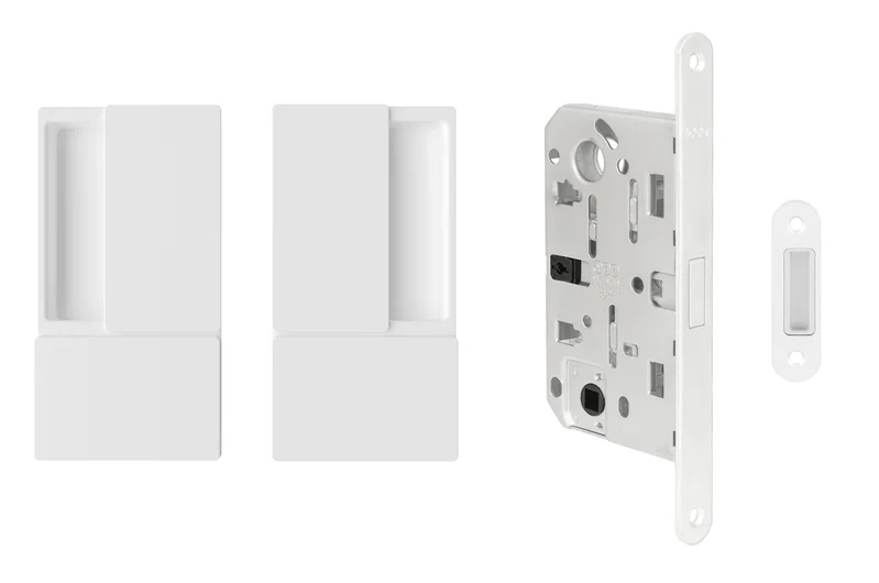 AGB - auf Drehungstürwelle eingestellt - HR ohne Öffnen - Muscheln für Drehtüren