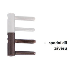 OV - Scharnier einstellbar niedriger 495/14