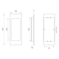 AS - Muscheln - 240 - Muscheln und Griffe für Schiebetüren