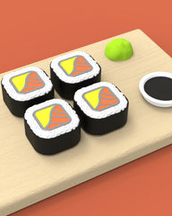 MTM - Schlüssel - Sushi - Schlüsselringe