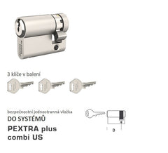 Dormakaba DK - Pextra Plus Combi US einseitig - Systemsicherheitseinsätze - BT3