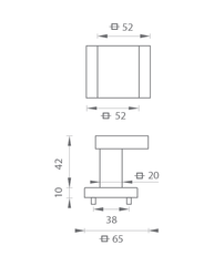 M.p MP - Handle Türgriff - HR