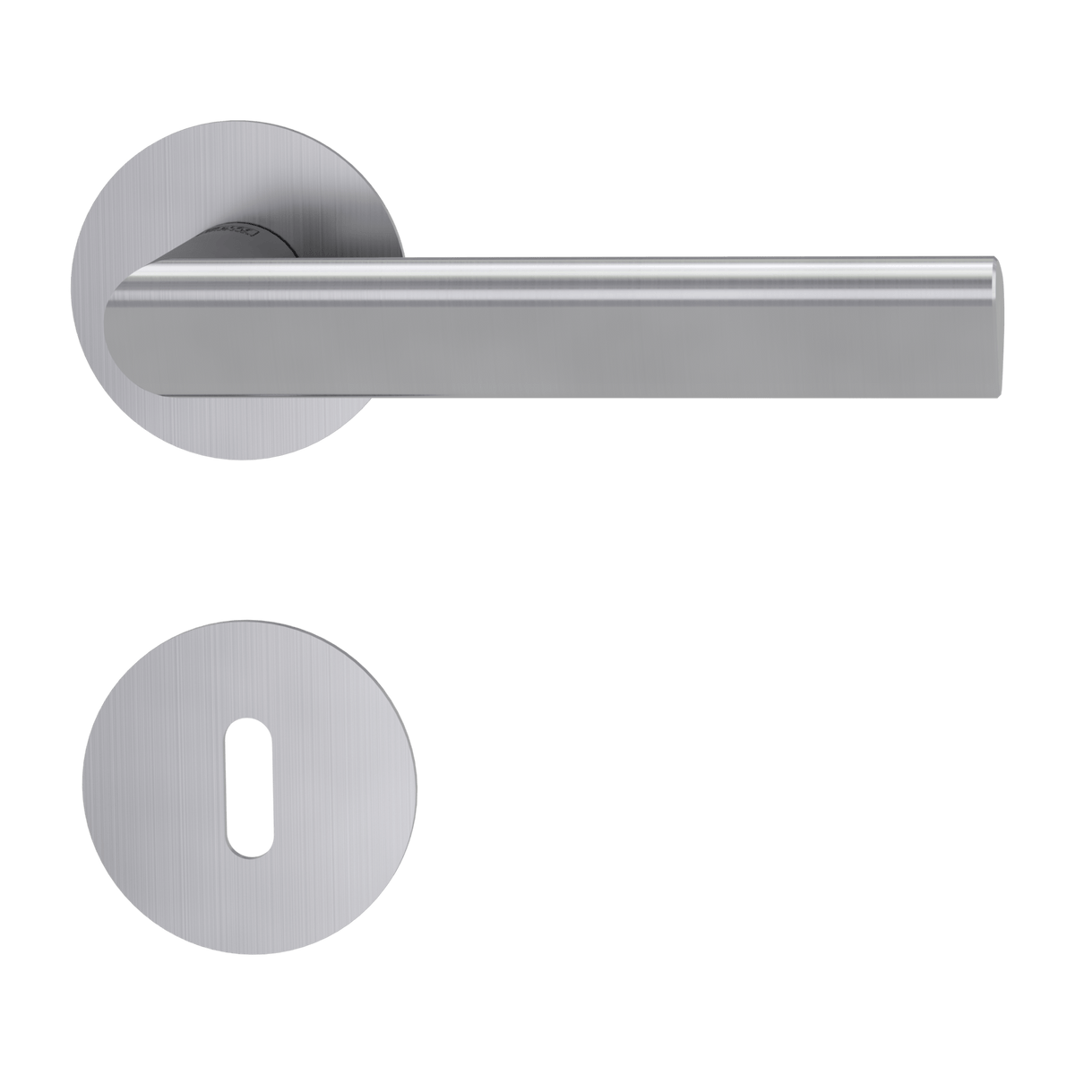 Griffwerk GK - Tri 134 Piatta S - R - Griffe auf runden Rosetten