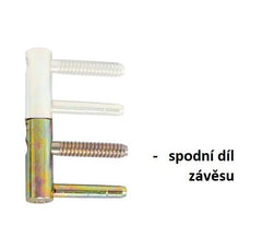 OV - Scharnier einstellbar niedriger 495/14