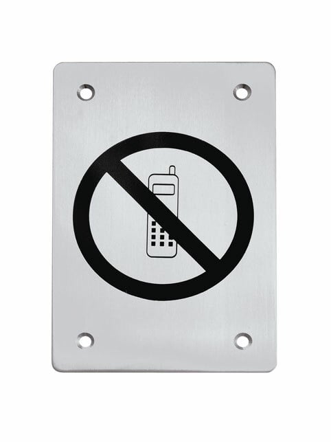 Tupai ti - piktogramm "no calling" - quadratisch