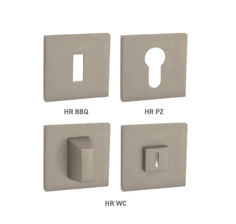 M.P MP - Rose Square Rosette - HR SQ6
