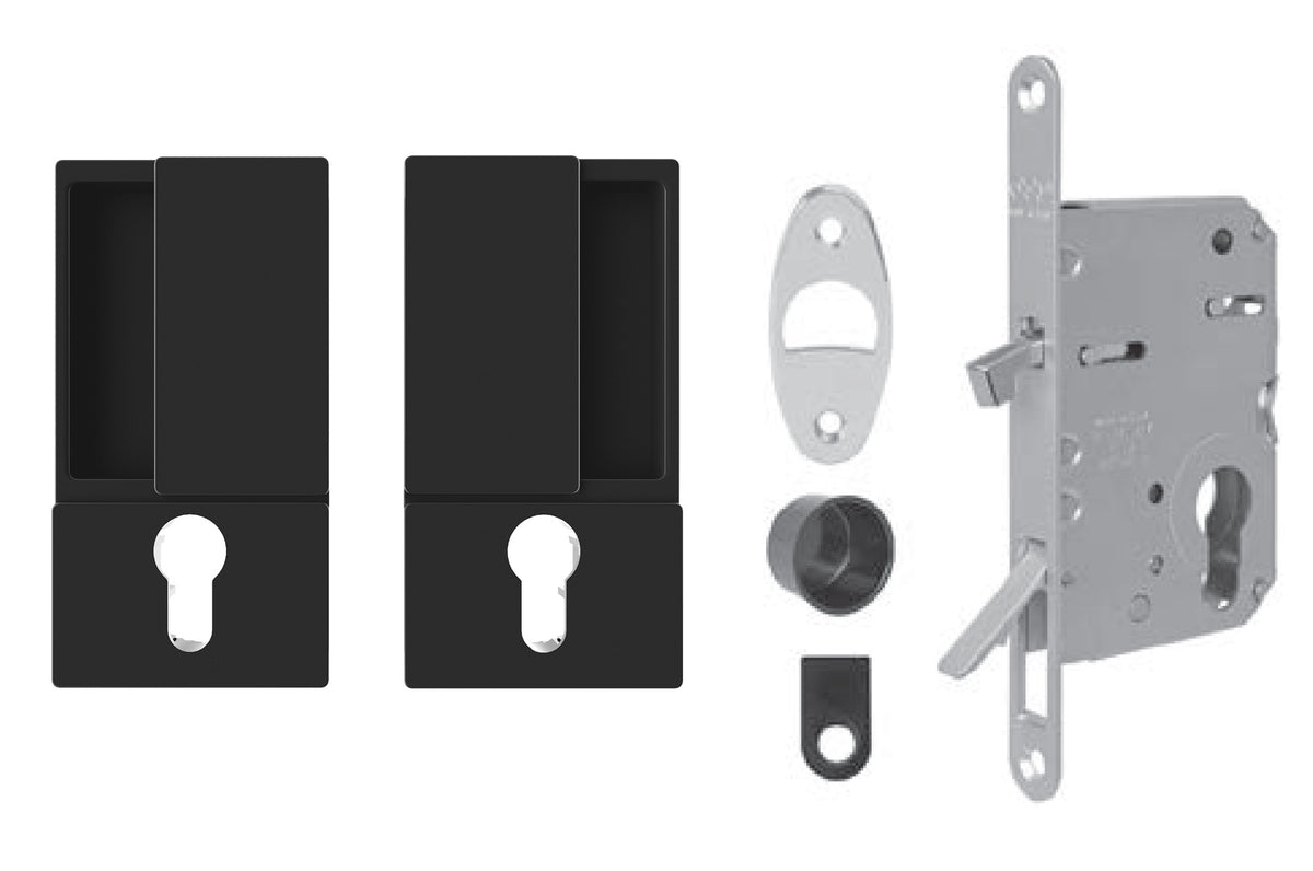 AGB - für Schiebetüren Welle eingestellt - HR PZ - Muscheln und Griffe für Schiebetüren