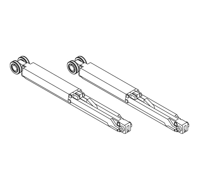 SC - RETARDER 2 PCS 100 SIUTIGE bis zu 80 kg Kunst. 0198