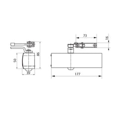 GZ - TS 1500 Hanger Selfcloser