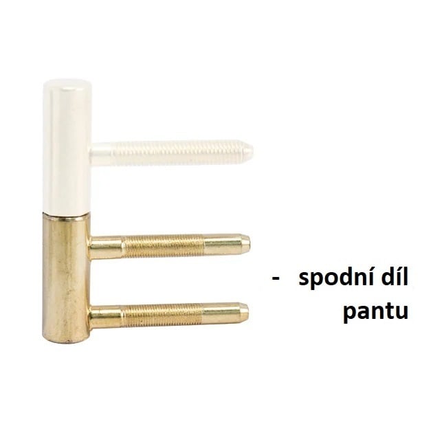 Ov - nicht einstellbares unteres Scharnier 101/15