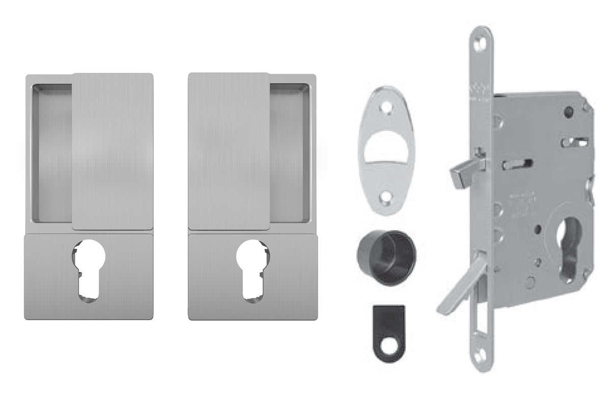 AGB - für Schiebetüren Welle eingestellt - HR PZ - Muscheln und Griffe für Schiebetüren