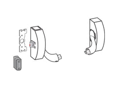 Dormakaba DK - Komponenten Panikbeschläge Montageplatte - PHA 2102F