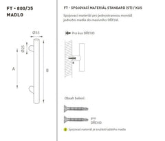 Ft - Handlungscode K00 â â € â € â € aw † â € â € â € â € â € â € â € â € â € â € â â € â € â € â “35 mm St PC - runder gerade Griff