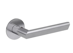 Griffwerk GK - Tri 134 Piatta S - R - S2L mit Verriegelung - Griffe auf runden Rosetten