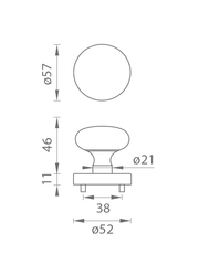 Tupai ti - Bälle rund Rosette - R 589