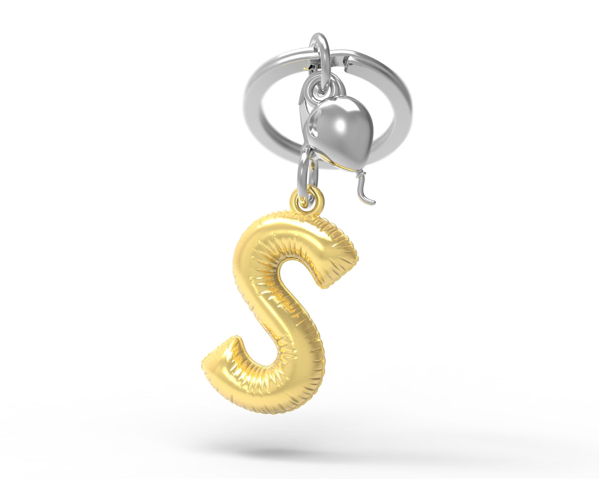 MTM - Schlüsselschlüssel - Brief S - Schlüsselringe