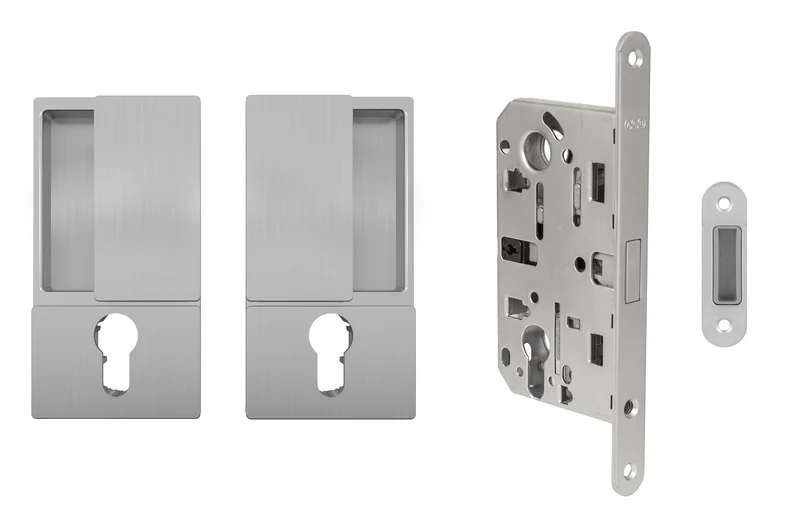 AGB - auf Drehungstürwelle eingestellt - HR PZ - Muscheln für Drehungstüren