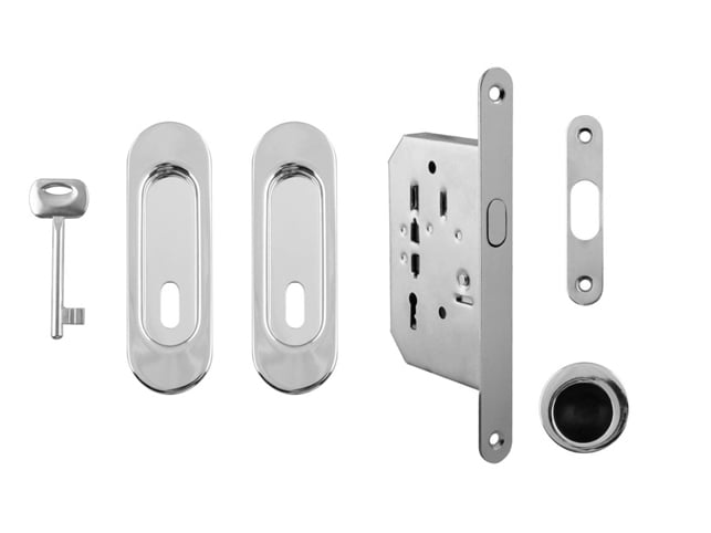 Ft - Ovales Schiebetür Set - BB / D.