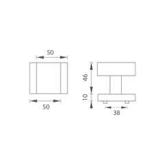 Ft - Handle 327k Türgriff - HR