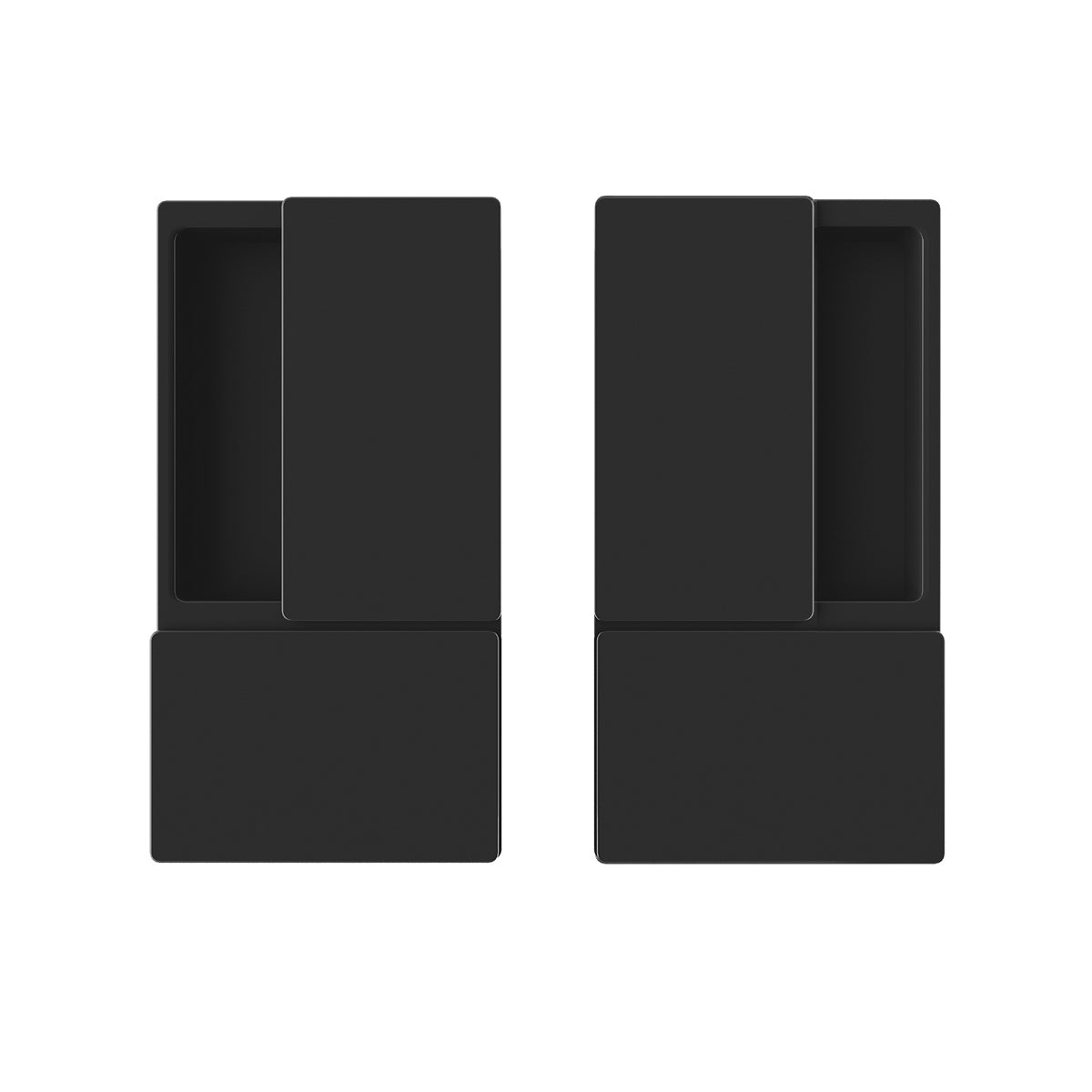 AGB - Wellenschalen für Schiebetüren ohne Öffnen - Muscheln und Griffe für Schiebetüren