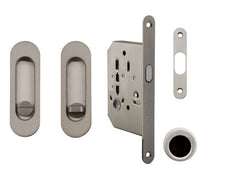 Ft - Ovales Schiebetür Set - WC