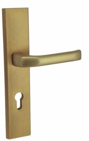 Alub Neo Patina K+K -Außentürgriff mit Langschild