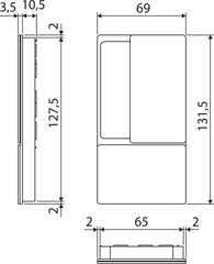 AGB - Wellenschalen für drehende Türen ohne Öffnen
