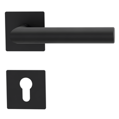 Griffwerk GK - Lucia Piatta mit Quattro - HR - Griffe auf quadratischen Rosetten