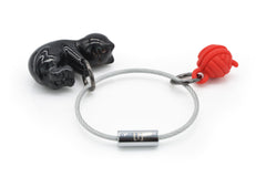 MTM - Schlüsselring - schwarze Katze - Schlüsselringe