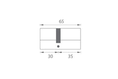 M.P MP - Zylindereinsatz von Gebäuden al