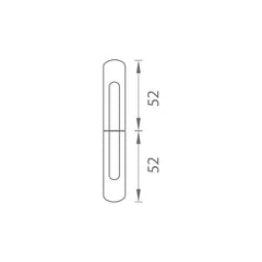 FT - Scharnierabdeckung - Dekorative Deckungen für Scharniere und Scharniere