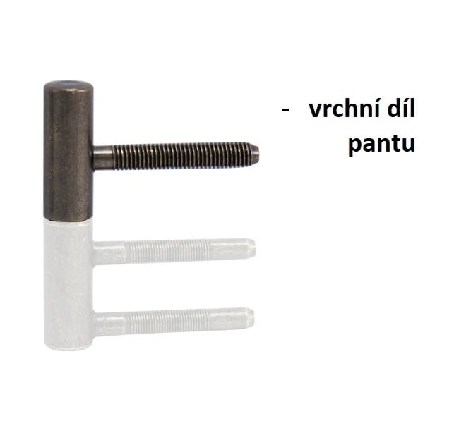 Ov - nicht einstellbares oberes Scharnier 100/15