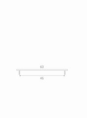 SRL - Alfa Lüftungsgrillbreite 60 x 2000 mm - Grillsbreite 60 mm