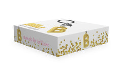 MTM - Schlüsselschlüssel - Buchstabe B - Schlüsselringe