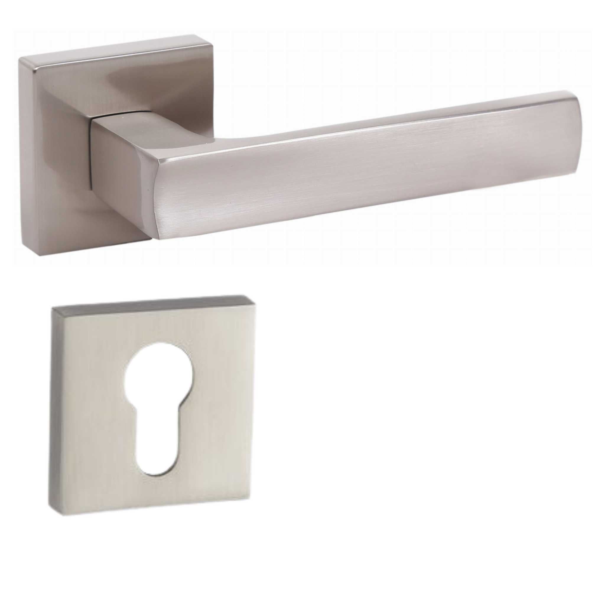 Infinity Line Duna Kdi 300 Satin - Türgriff auf quadratischer Rosette