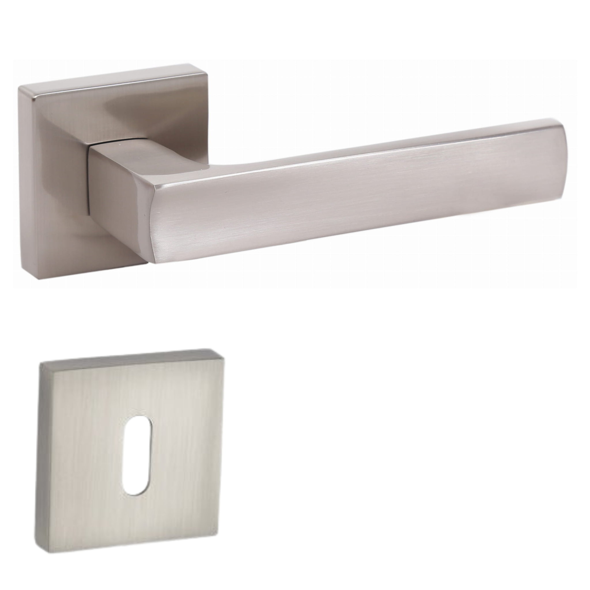 Infinity Line Duna Kdi 300 Satin - Türgriff auf quadratischer Rosette