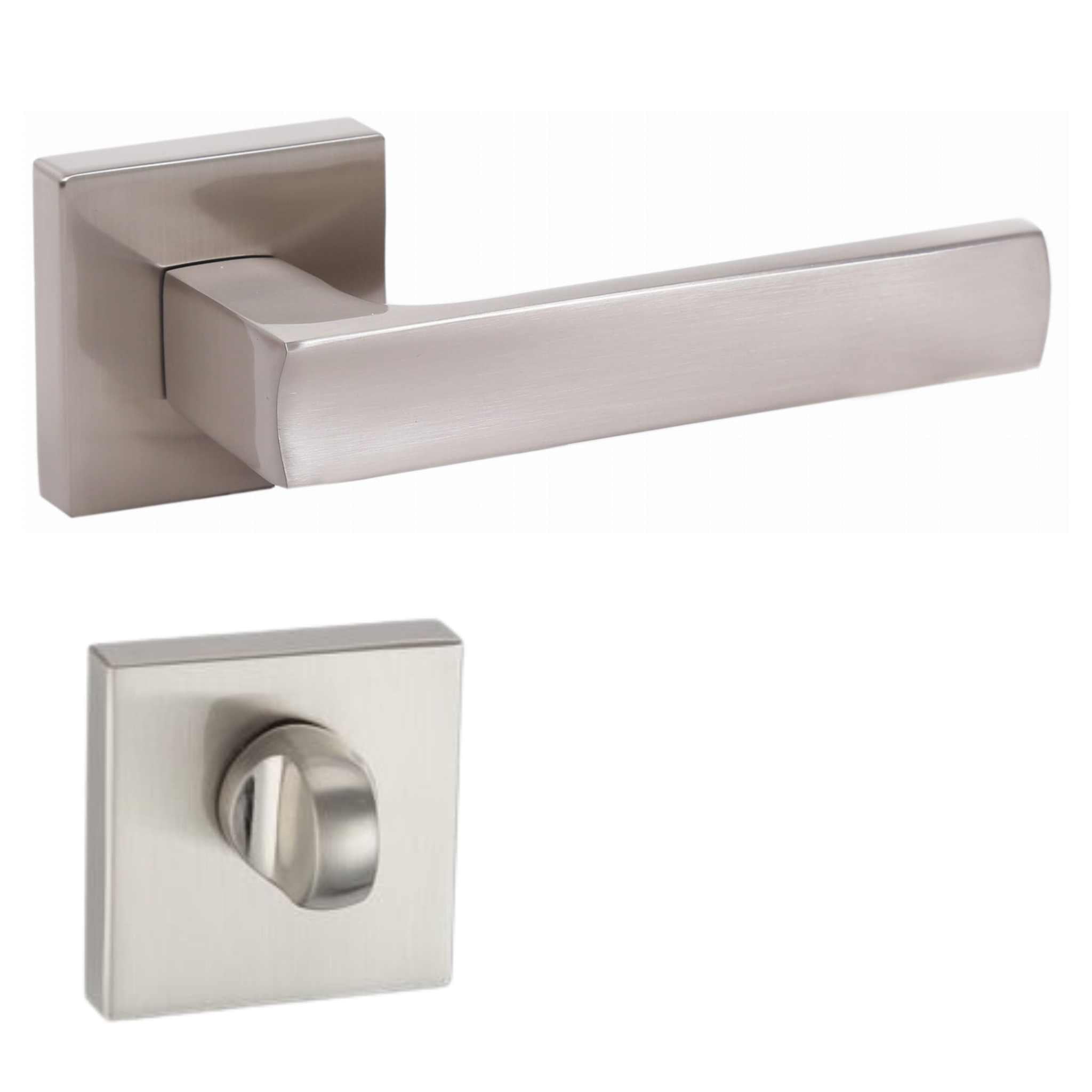 Infinity Line Duna Kdi 300 Satin - Türgriff auf quadratischer Rosette