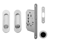 Ft - Ovales Schiebetür Set - WC