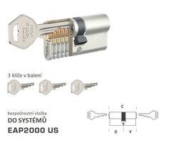Dormakaba DK - EAP2000 US - System Sicherheitseinsätze - BT3
