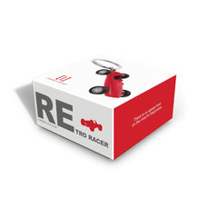 MTM - Schlüsselring - Retro -Formel Rot - Schlüsselringe