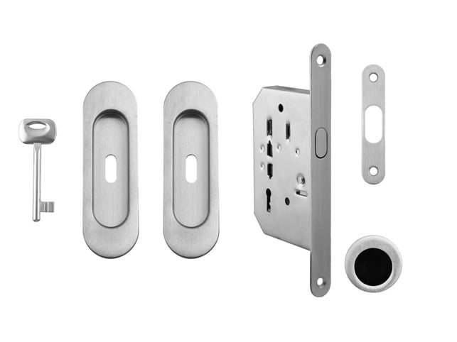 Ft - Ovales Schiebetür Set - BB / S