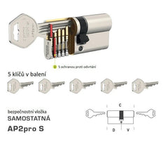DORMAKABA DK - AP2PRO S - separate Sicherheitseinsätze - BT3