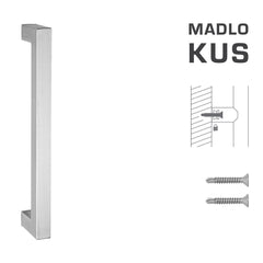 FT - CODE K02K 25x25 mM ST PC Türgriff