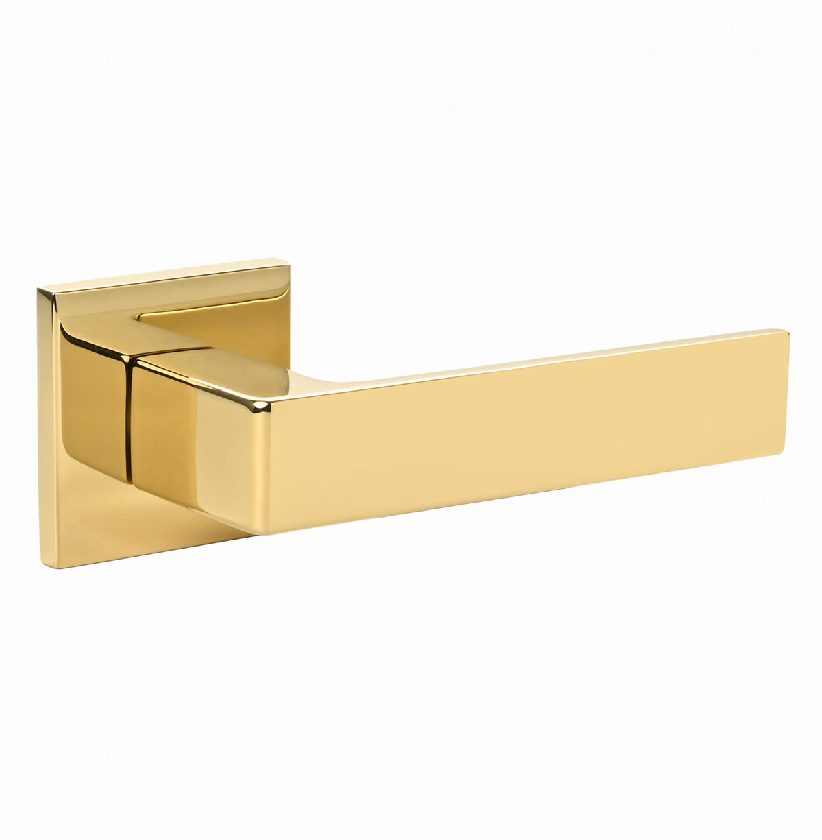 Apollo FIT gold KAF G00 - Door Handle on a Square Rose