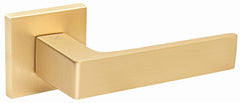 Apollo FIT gold mat KAF M G00 - Door Handle on a Square Rose