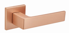 Infinity Line Apollo Fit Copper Matte Kaf Mm00 - Türgriff auf quadratischer Rosette